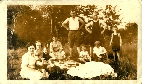 Picnic, Harrison Family Photos, 1923