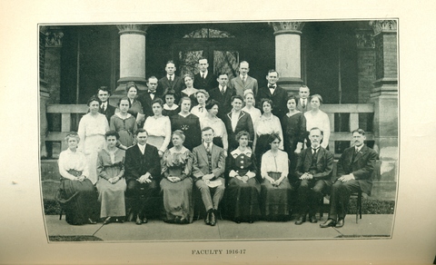 Faculty 1916-17