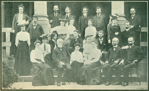 Faculty in 1902