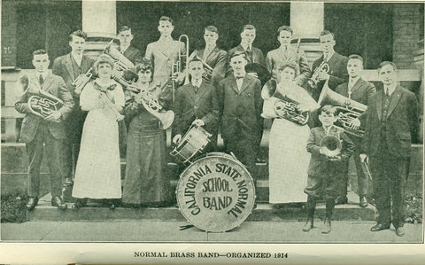 Normal Brass Band, Organized 1914