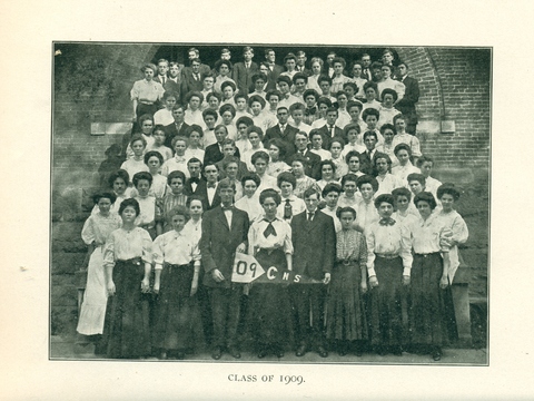 Class of 1909 in 1908