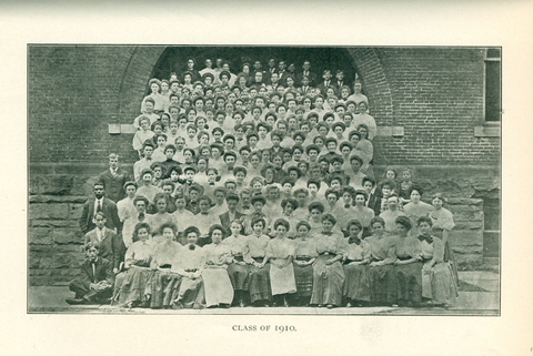 Class of 1910 in 1908