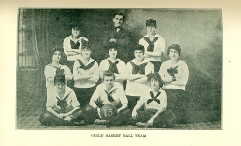 Girls' Basket Ball Team 1915