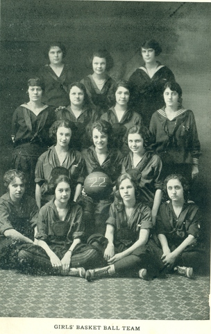 Girls' Basketball Team 1922