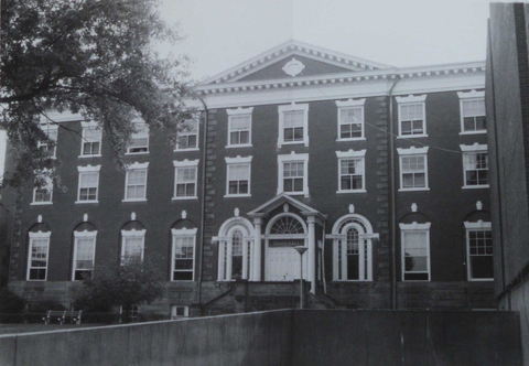 Front view of Dixon Hall