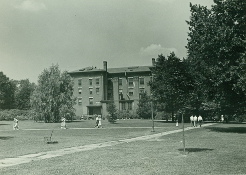 Quad and rear view of Dixon Hall