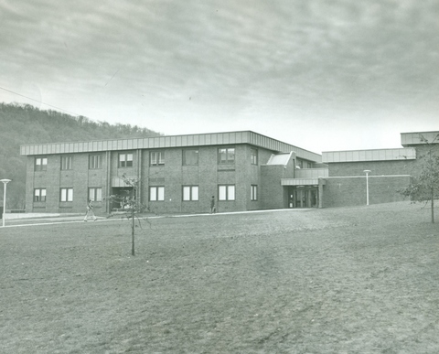 Morgan Learning Research Center in Winter