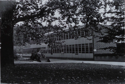 Rear view of New Science