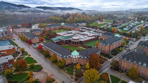 Campus in fall