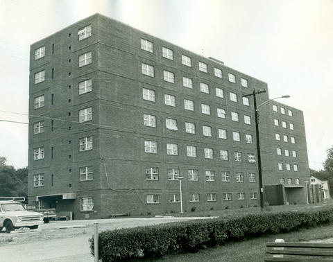 Clyde Hall rear view