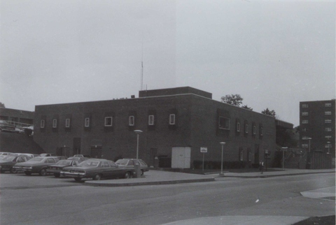 Side shot of Azorsky with parking lot