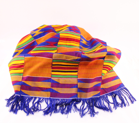 Kente cloth - medium - full: 75 x 18 3/4