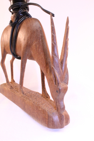 Gazelle lamp - view 2