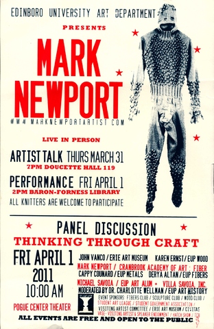 Edinboro University Art Department Presents Mark Newport