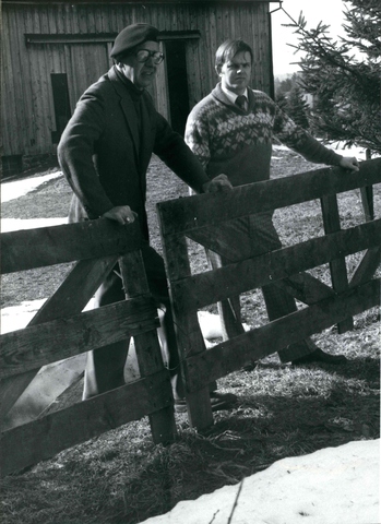 Exterior farm fencing