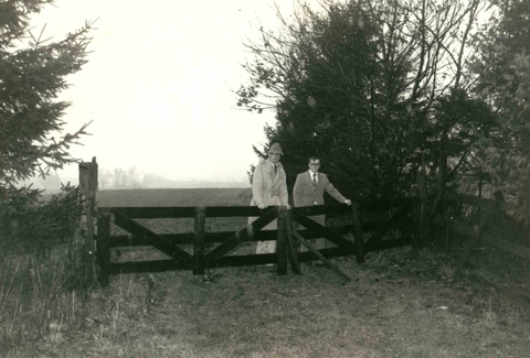 Exterior farm gate