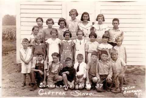 Gletton School, 1936-37