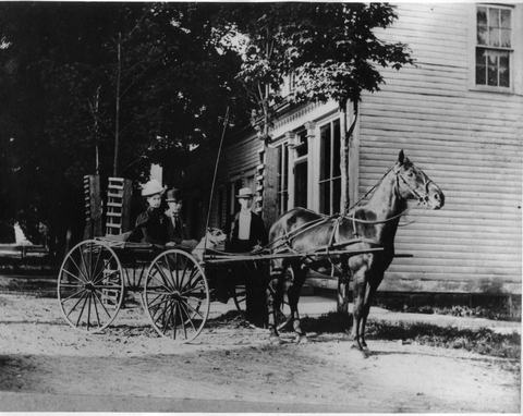 Todd, Maude and Ned[?], 1898