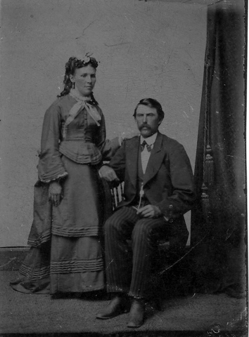 George and Nancy Goodell, ca. 1880-1900