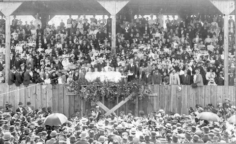 Wedding(?) in Waterford, c. 1895