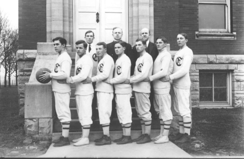 Edinboro basketball team-1911