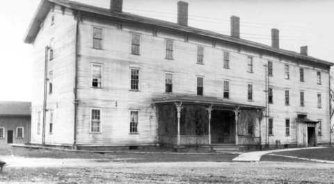 Old south hall dormitory -front