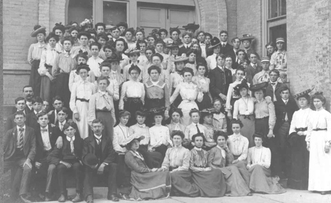 Edinboro class groups -1906 to 1910 original prints as Kupper made them(3)