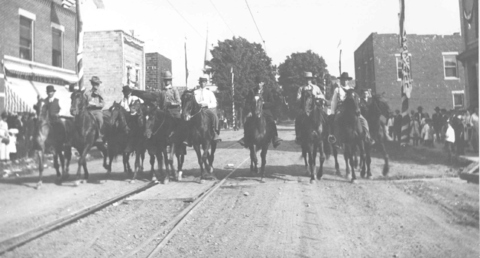 Memorial day parade - 1915