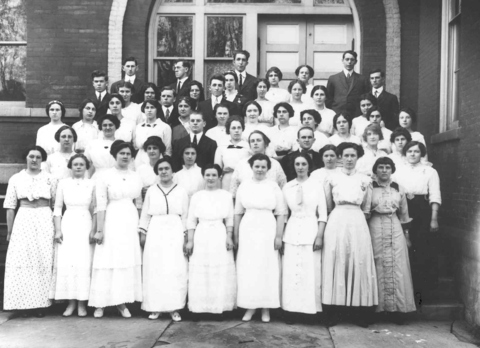 1910 Edinboro Class group