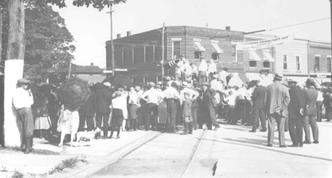 Edinboro community day about 1920