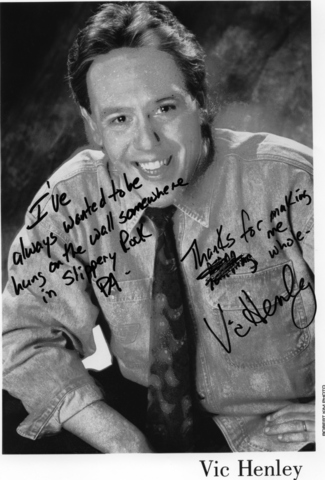 Vic Henley Publicity Photograph