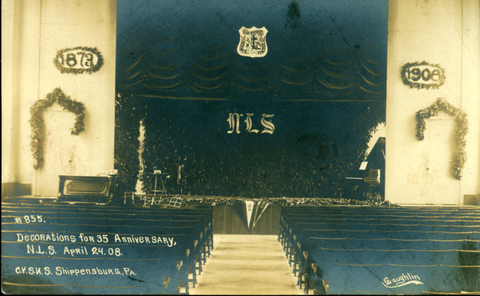 #855 Decorations for 35 Anniversary, N.L.S