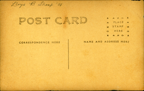 Decorations of Philo Anniversary (verso)