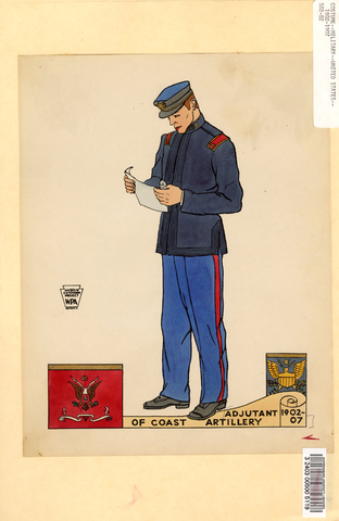 Adjutant of Coast Artillery