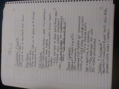 2019-03-15 Translational Medical Research Club Meeting Minutes