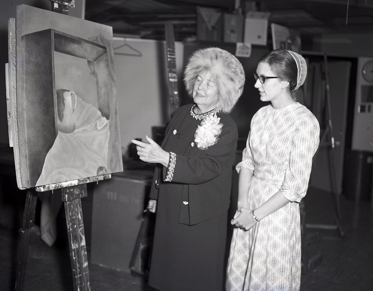 1972-03-24 Artist On Campus; Miss Alice Neel