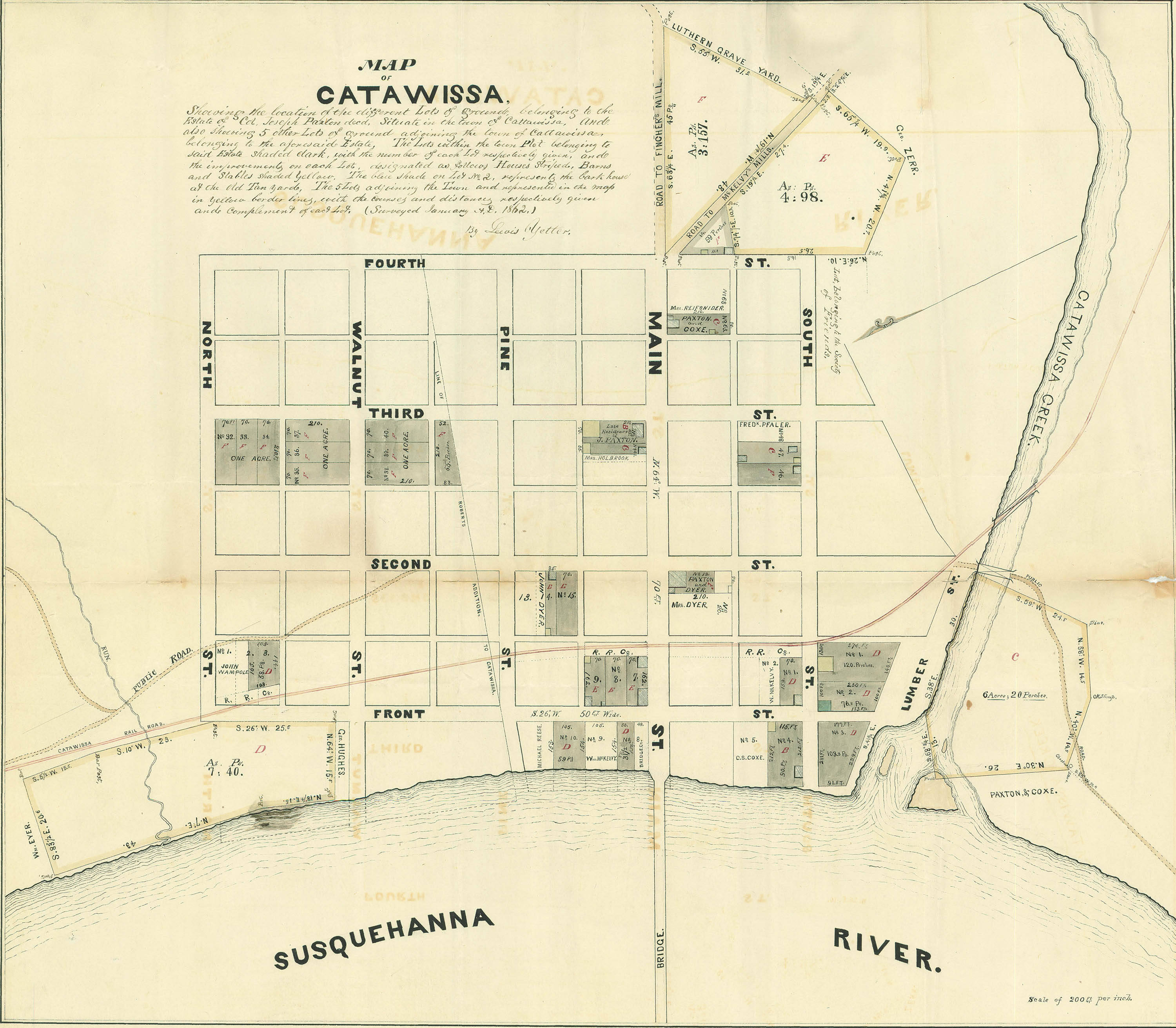 Catawissa - Map of Catawissa