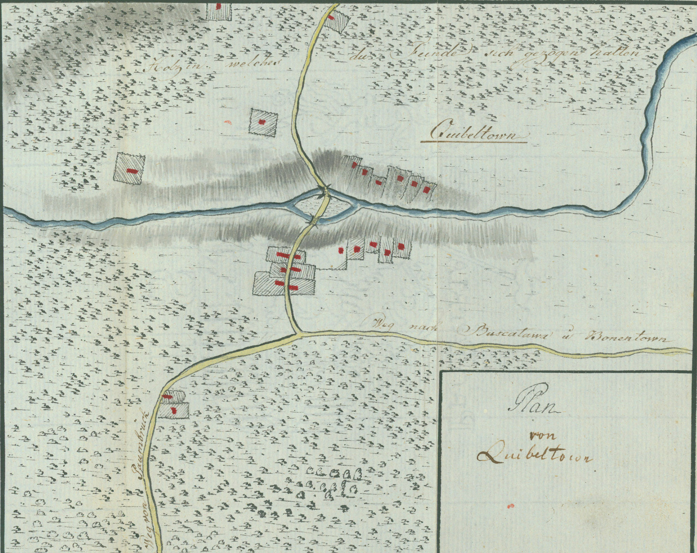 P054 - Plan of Quibbletown