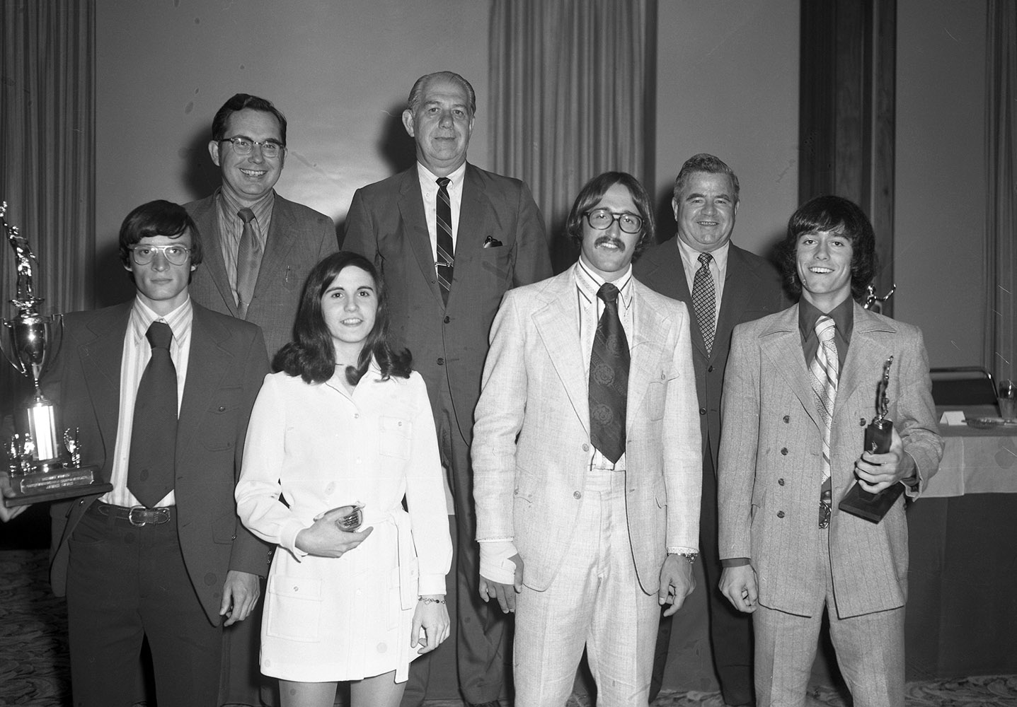 1972-05-11 BSC Athletic Awards Principals and Award Winners