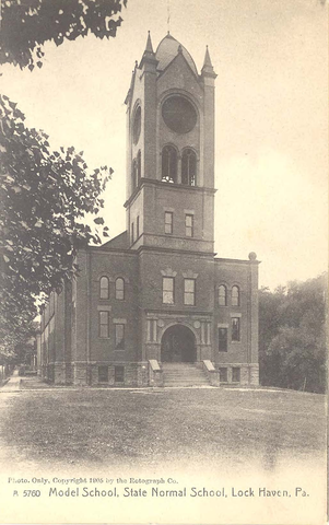 Model School, State Normal School, Lock Haven, PA