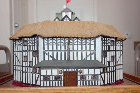 Shakespeare's Globe Theatre Model