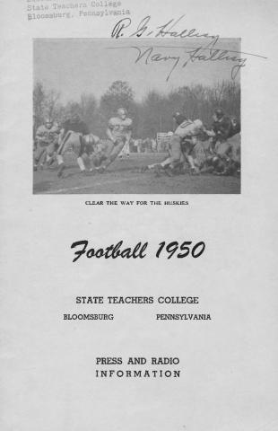 1950 Football Media Guide