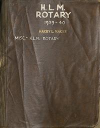 Scrapbook 696 - Rotary 1939-40