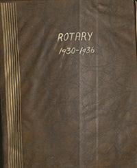Scrapbook 694 - Rotary 1930-1936