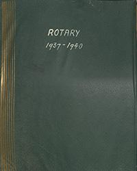 Scrapbook 695 - Rotary 1937-1940