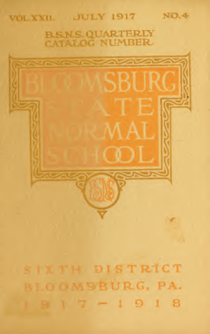 1917-1918 Course Catalog