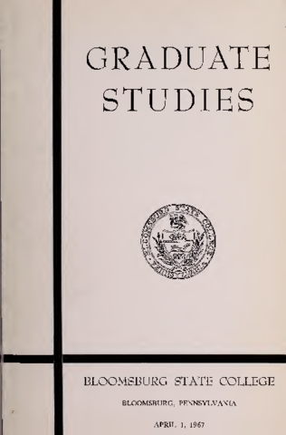 1967 Course Catalog