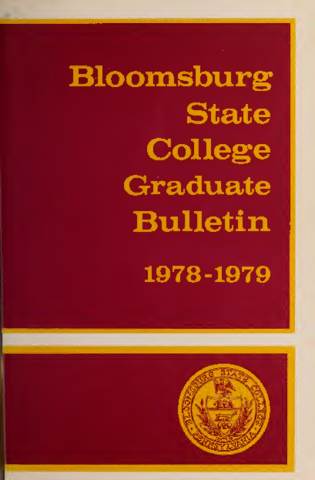 1978-1979 Course Catalog