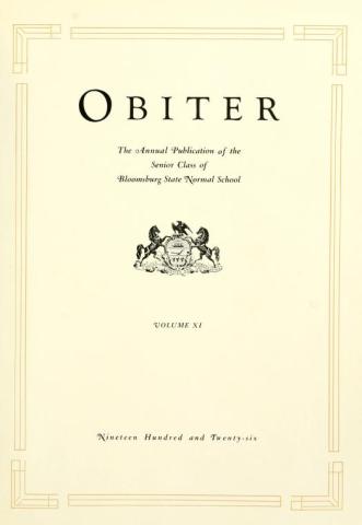 1926 Obiter