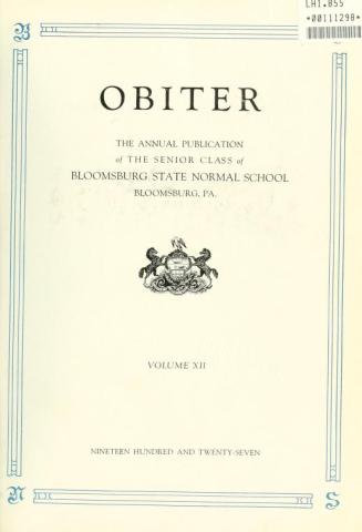 1927 Obiter